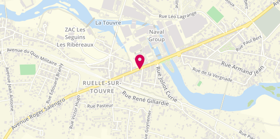Plan de Le Funeraire Autrement, 281 Avenue Jean Jaures, 16600 Ruelle-sur-Touvre