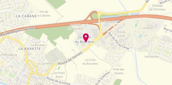 Plan de Lotte Baudouin, 9 Route de Saintes, 17600 Saujon