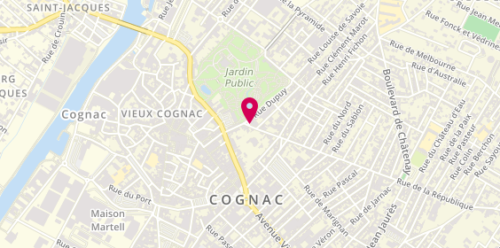 Plan de Ogf, A l'Angle Rue République et Rue Richard 5 Rue République, 16100 Cognac