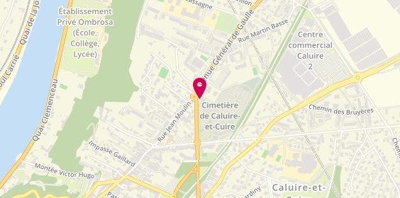 Plan de Quincieu Fleurs, 24 avenue Louis Dufour, 69300 Caluire-et-Cuire