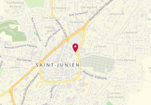Plan de Saint-Junien T.A.T, 3 Boulevard Pierre Brossolette, 87200 Saint-Junien
