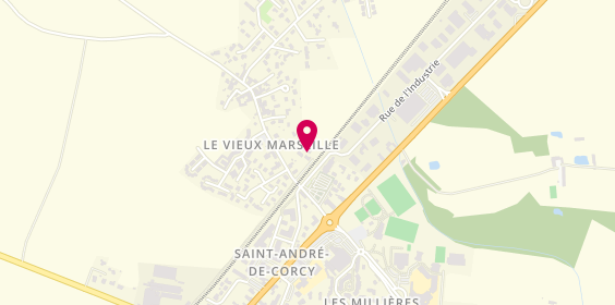 Plan de Pompes Funèbres Métras, 2 impasse de la Vernangere, 01390 Saint-André-de-Corcy