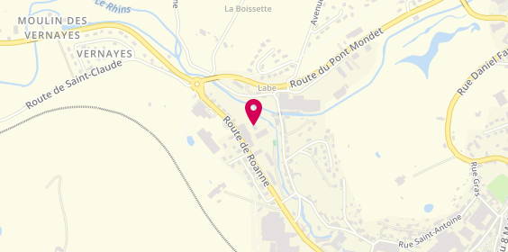 Plan de Alain Bonnepart et Fils, Route de Roanne, 69550 Amplepuis