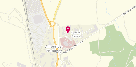 Plan de Centre Funeraire Ain Bugey, En Pragnat Nord, 01500 Ambérieu-en-Bugey