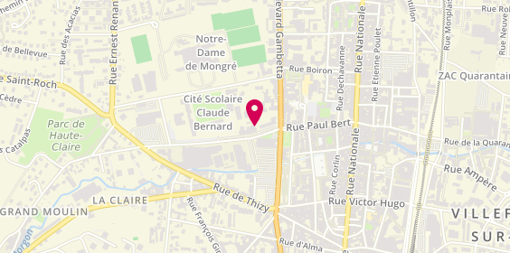 Plan de Roc Eclerc, 90 Rue Philippe Héron, 69400 Villefranche-sur-Saône