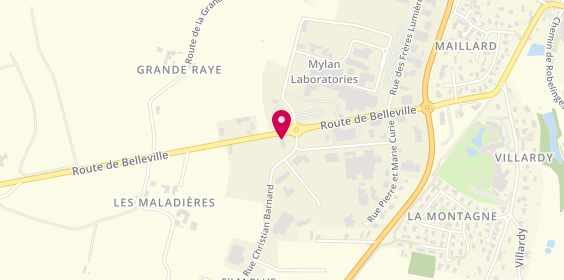 Plan de Pompes Funèbres Métras, Zoning Industriel Sud
Route de Belleville, 01400 Châtillon-sur-Chalaronne
