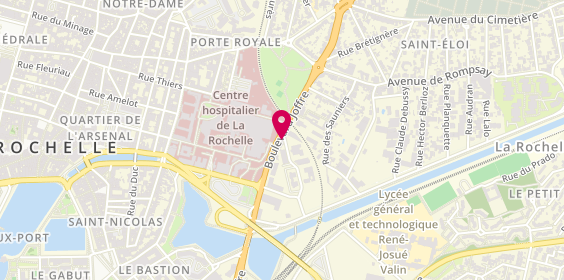 Plan de Pfg-Services Funeraires, 37 Boulevard Joffre, 17000 La Rochelle