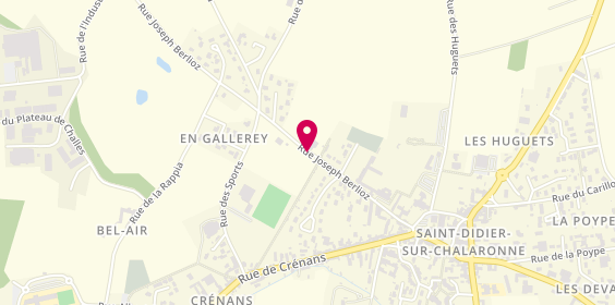 Plan de Etablissements Lefevre Goyon, Rue Joseph Berlioz, 01140 Saint-Didier-sur-Chalaronne
