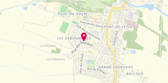 Plan de Pivet, 20 Rue Roselets, 01290 Pont-de-Veyle
