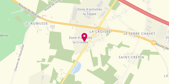 Plan de Espace Funéraire Carrara, 21, Rue des Essarts
Route de Pont de Veyle, 01380 Saint-André-de-Bâgé