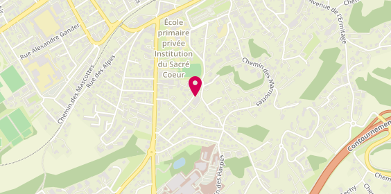 Plan de Pompes Funèbres Chablaisiennes, 2 Rue Charles Buet, 74200 Thonon-les-Bains