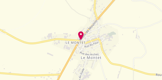 Plan de Pompes funèbres BARRET le Montet, 31
Route Nationale 945, 03240 Le Montet