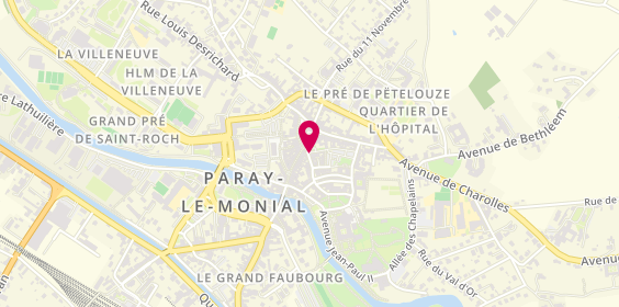 Plan de Ducarouge Vincent, 1 Rue Brice Baudron, 71600 Paray-le-Monial