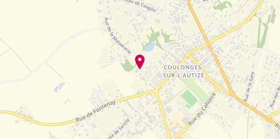 Plan de Pompes Funèbres Vergnaud à Coulonges sur l'Autize, 11 Rue de la Maladrerie, 79160 Coulonges-sur-l'Autize