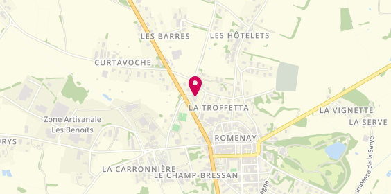 Plan de Maison Funéraire de Bresse, 3581 Route des Alpes, 71470 Romenay