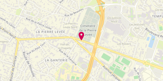 Plan de Roc Eclerc, 6 avenue du Recteur Pineau, 86000 Poitiers