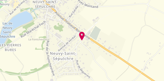 Plan de Leblanc P, 4 Rue Flandre Dunkerque, 36230 Neuvy Saint Sepulcre