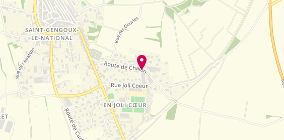 Plan de Espace Funéraire Guillon, Route Chalon, 71460 Saint-Gengoux-le-National