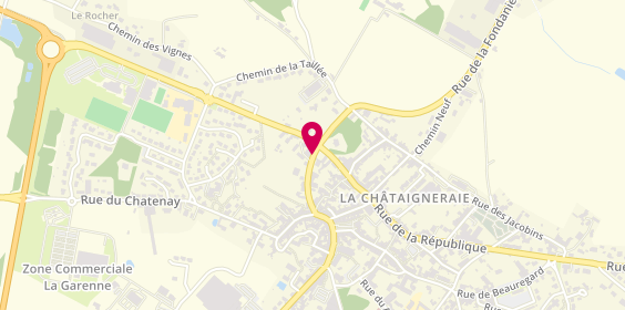 Plan de Etablissements Gendrillon, 26 Rue Marechal Lattre de Tassigny Rue Du, 85120 La Châtaigneraie