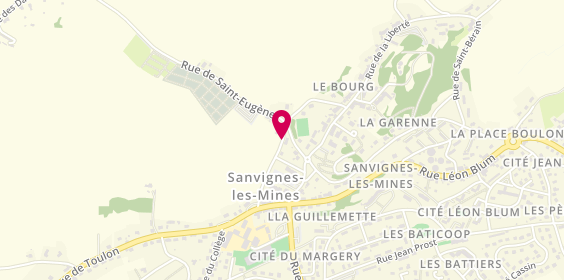 Plan de Ducarouge Vincent, 1 Rue Guillemette, 71410 Sanvignes-les-Mines
