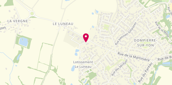 Plan de Pompes Funèbres Privat Rodde, Zone Artisanale le Luneau
Rue Paul Pasquereau, 85170 Dompierre-sur-Yon