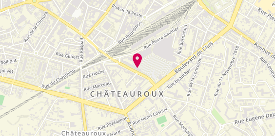 Plan de Pompes Funebes A.janet Roc Eclerc, 61 avenue Charles de Gaulle, 36000 Châteauroux