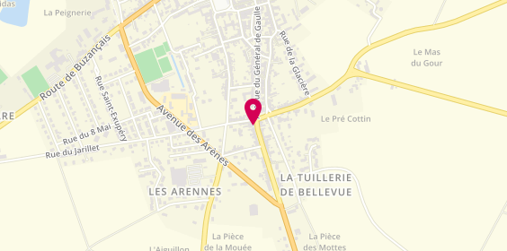 Plan de Pompes Funebres Levrousaines, 72 avenue du Général de Gaulle, 36110 Levroux
