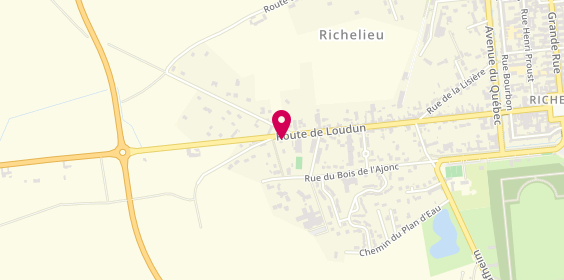 Plan de Maison Funeraire Ranche, 46 Route de Loudun, 37120 Richelieu