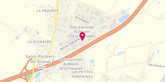 Plan de PF l'Étoile Funéraire, 22 Rue de l'Industrie, 44310 Saint-Philbert-de-Grand-Lieu