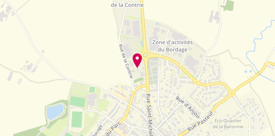 Plan de Grenouilleau Freres Services Funeraires, 55 Rue Saint-Michel, 49122 Le May-sur-Èvre