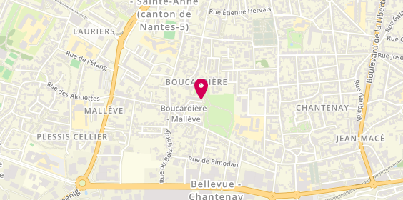 Plan de Pompes Funebres Musulmanes de Nantes, 35 Avenue Navigateurs, 44100 Nantes