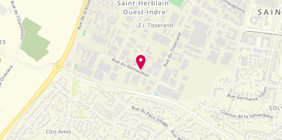 Plan de Entreprise Nantaise de Tranports et Services Funer, 8 Rue Rémouleur, 44800 Saint-Herblain