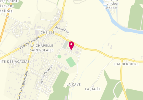 Plan de Pompes Funèbres Ridellois, Zone Artisanale Croix, 37190 Cheillé