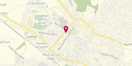 Plan de Pompes Funèbres Lacoste St Etienne de Montluc, 10 avenue des Sports, 44360 Saint-Étienne-de-Montluc