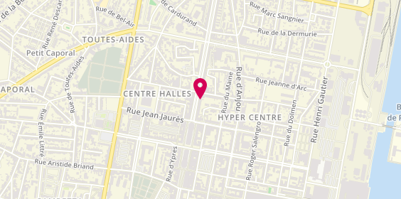 Plan de Pompes Funèbres de France, 72 avenue de la République, 44600 Saint-Nazaire