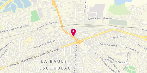 Plan de Etablissements Fauchet, 18 avenue Jean de Neyman, 44500 La Baule-Escoublac
