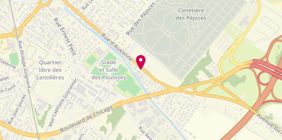 Plan de Pompes Funebres Roc-Eclerc/Complexe, 222 Rue Auxonne, 21000 Dijon