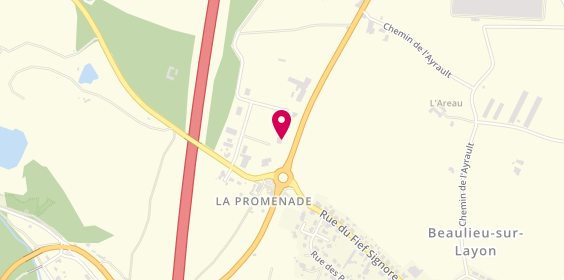Plan de Pompes Funèbres Bidet, 18 Zone Artisanale la Promenade, 49750 Beaulieu-sur-Layon