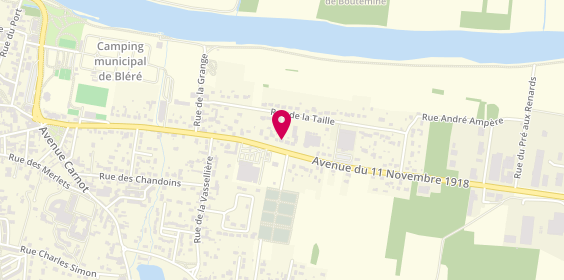 Plan de Courtois, 30 avenue du 11 Novembre, 37150 Bléré