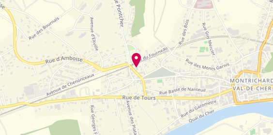 Plan de Alliance Funeraire de Touraine, 2 Rue d'Amboise, 41400 Montrichard