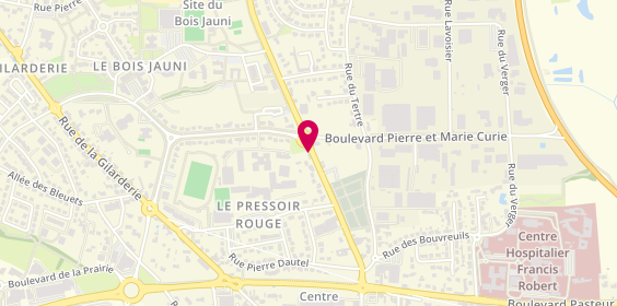 Plan de Maison DEBRAY - Pompes Funèbres Debray Ancenis, 407 Rue de Châteaubriand, 44150 Ancenis