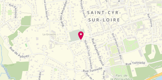 Plan de PFI Saint-Cyr-sur-Loire, 123 avenue de la République, 37540 Saint-Cyr-sur-Loire