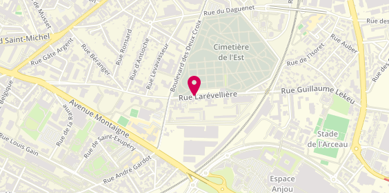 Plan de Roc Eclerc, 130 Rue de Larevellière, 49100 Angers