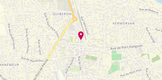 Plan de Pf et Marbrerie Guerin, 16 Rue de la Gare, 56170 Quiberon