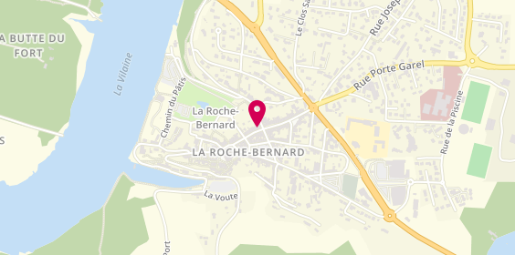 Plan de Saint James Invest, 17 Rue Saint-James, 56130 La Roche-Bernard