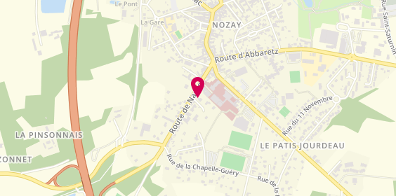 Plan de Ambulances Guinguene, 14 Bis Route de Nantes, 44170 Nozay