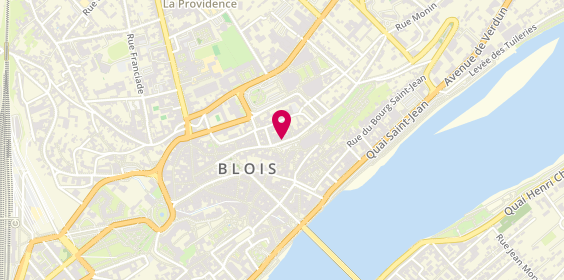 Plan de Pompes funèbres PFG BLOIS - Rue Porte Clos Haut, 8 Rue Prte Clos Haut, 41000 Blois