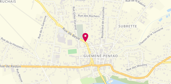 Plan de Ambulance Guiho, 38 Rue du Besle, 44290 Guémené-Penfao