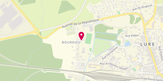 Plan de Groupe Grosdemouge, Rue de Bourdieu, 70200 Lure