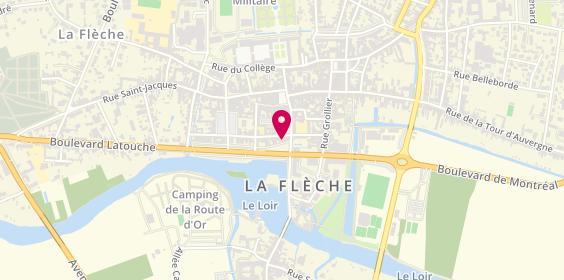 Plan de Pascal Leboucher, 8 Rue Marechal Foch, 72200 La Flèche